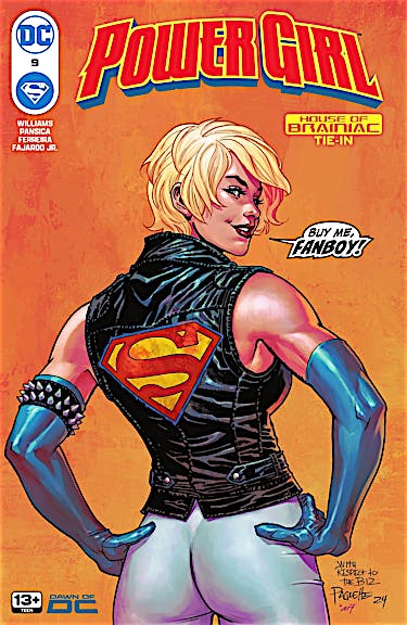 Power Girl #9 preview images