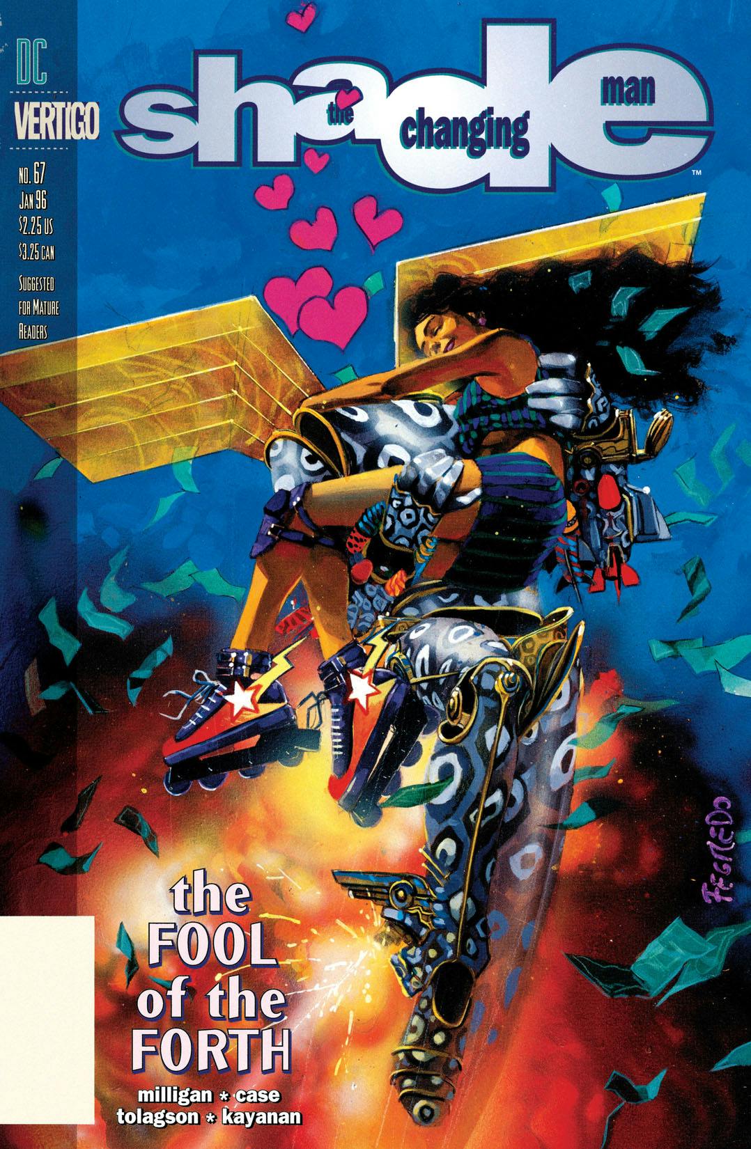 Shade, The Changing Man #67 preview images