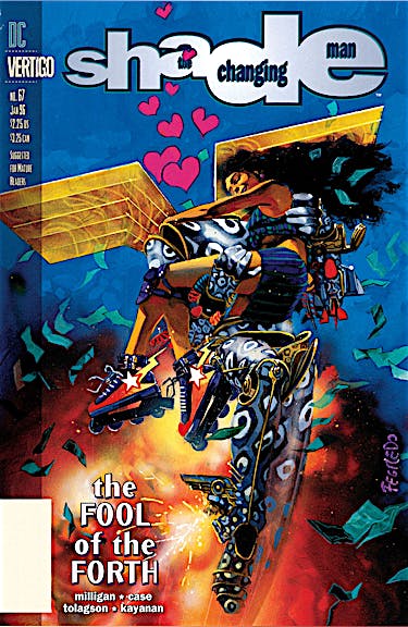 Shade, The Changing Man #67 preview images