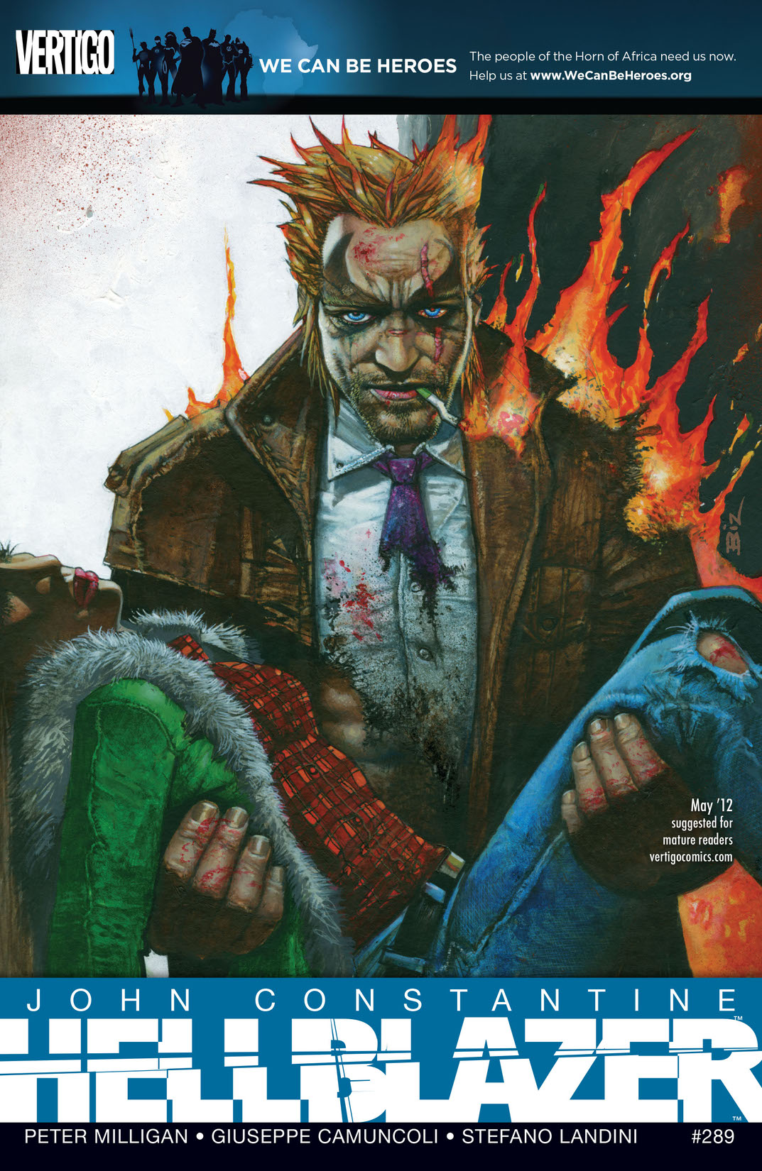 Hellblazer #289 preview images