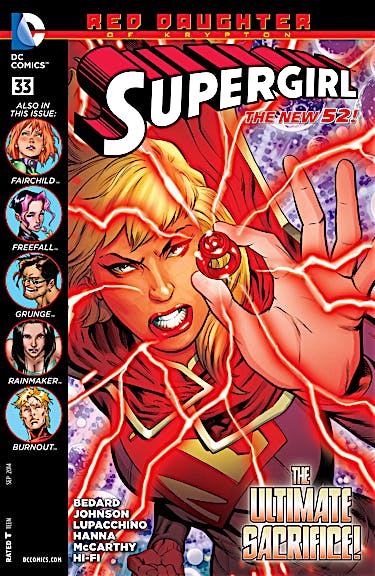 Supergirl (2011-) #33 preview images