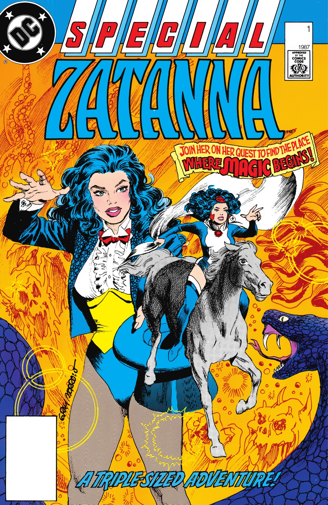 Zatanna Special #1 preview images