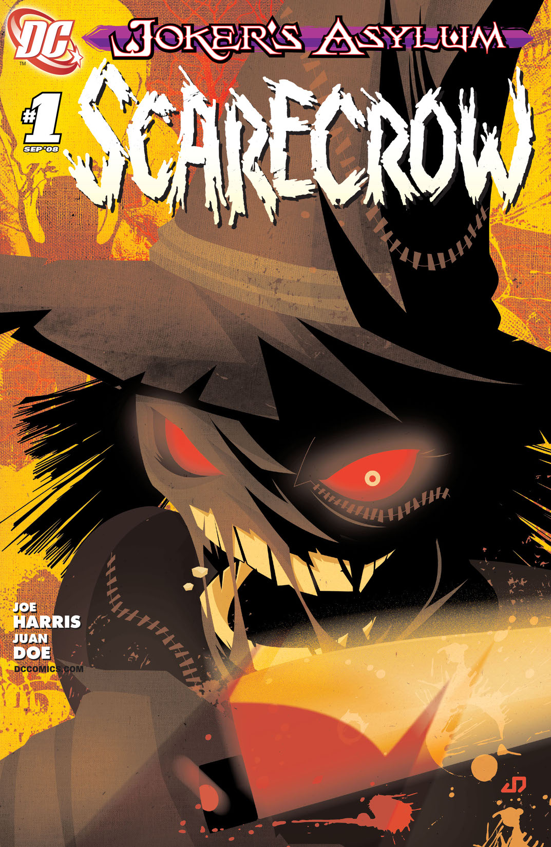 Joker's Asylum: Scarecrow #1 preview images