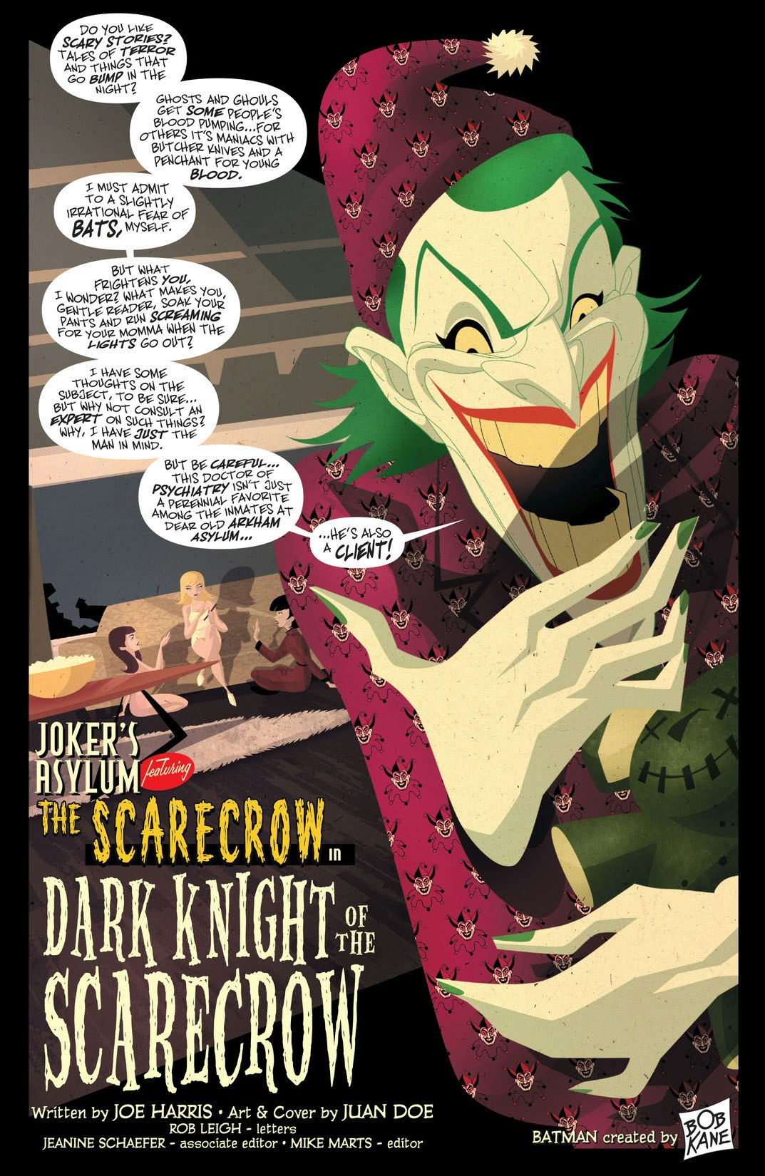 Joker's Asylum: Scarecrow #1