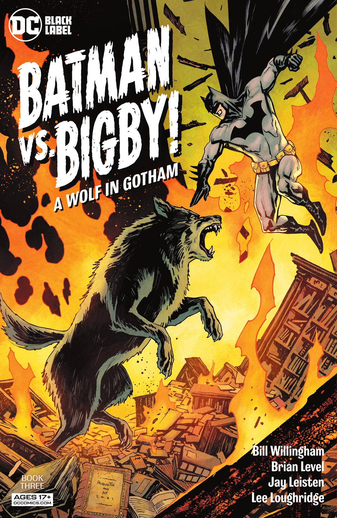 Batman Vs. Bigby! A Wolf In Gotham #3 preview images