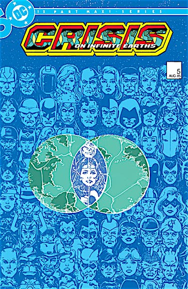 Crisis on Infinite Earths #5 preview images