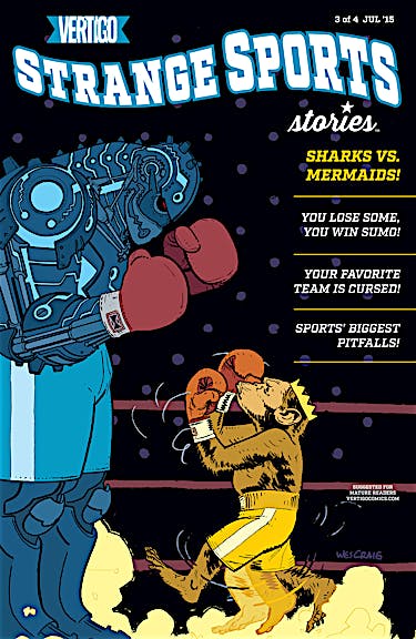 Strange Sports Stories #3 preview images