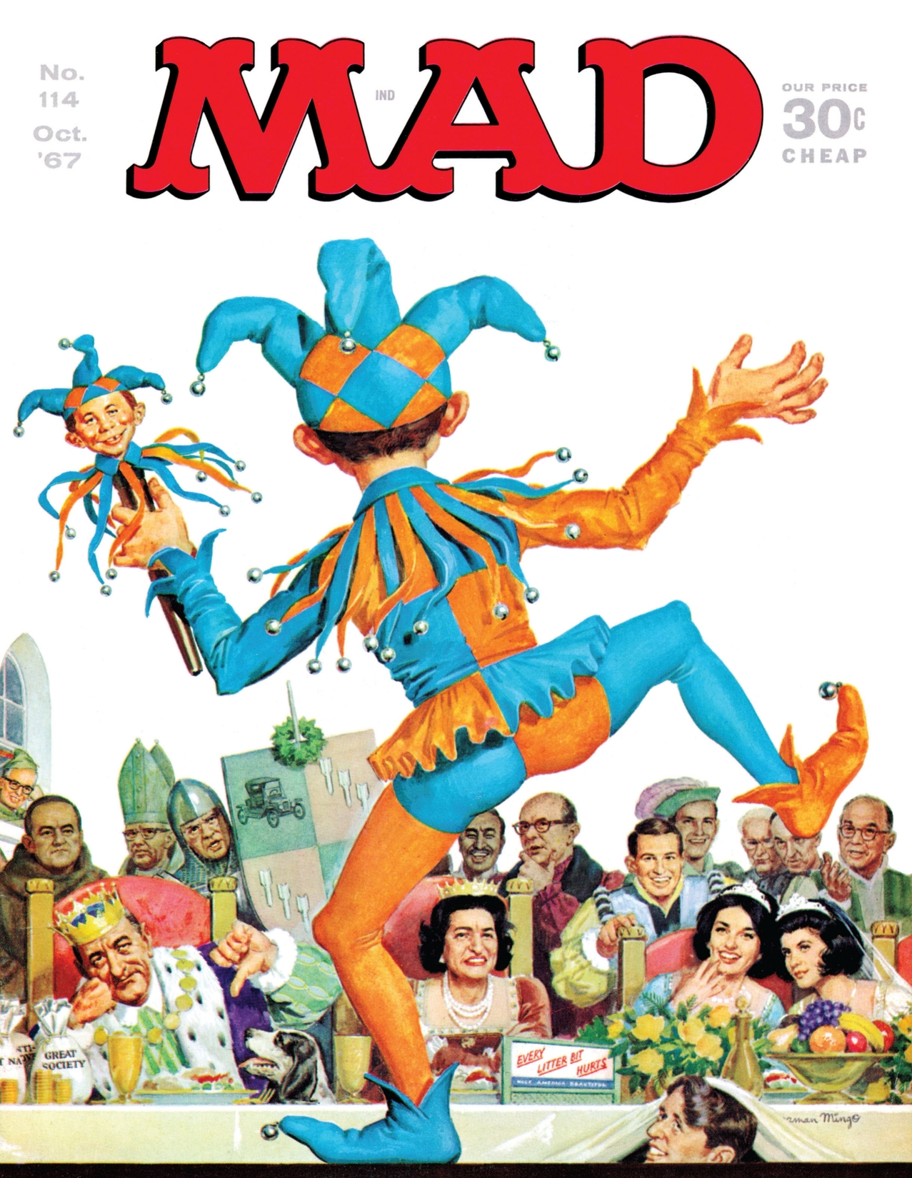 Mad Magazine #114 preview images