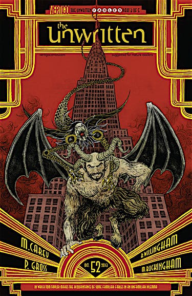 The Unwritten #52 preview images