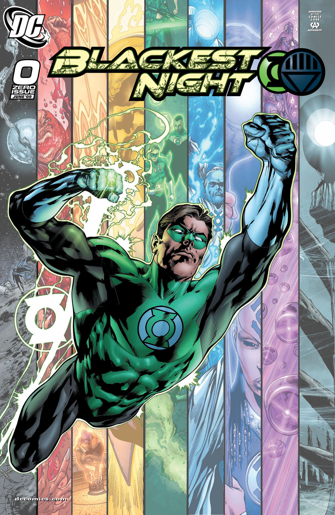 Blackest Night #0 preview images
