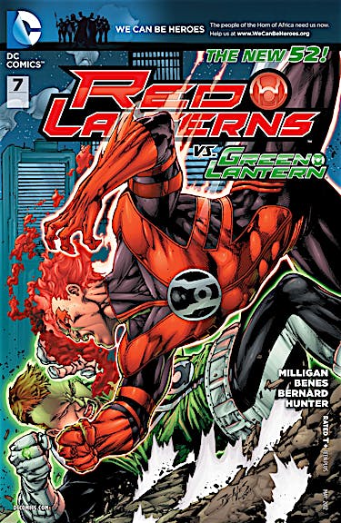 Red Lanterns #7 preview images