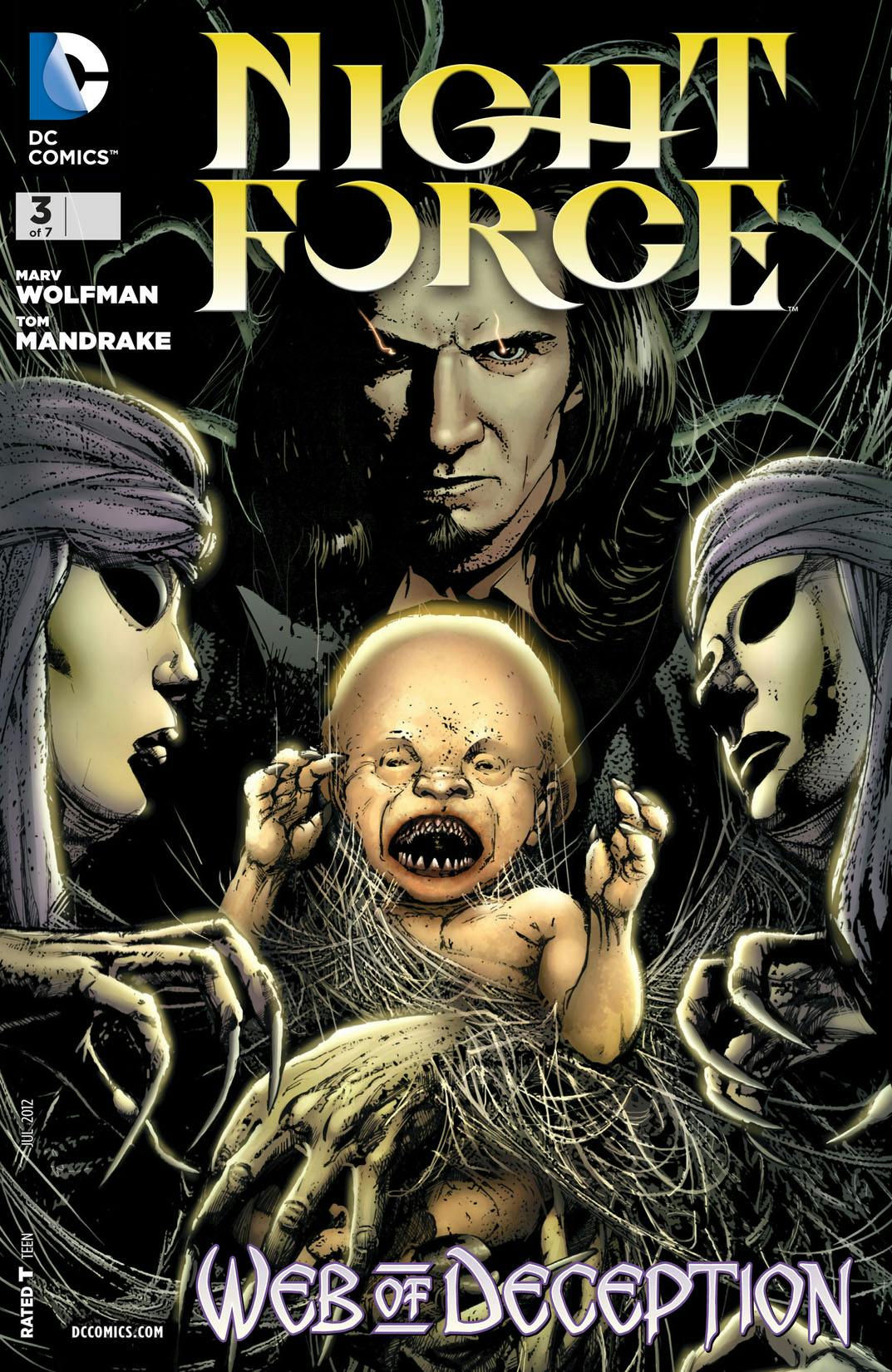 Night Force #3 preview images