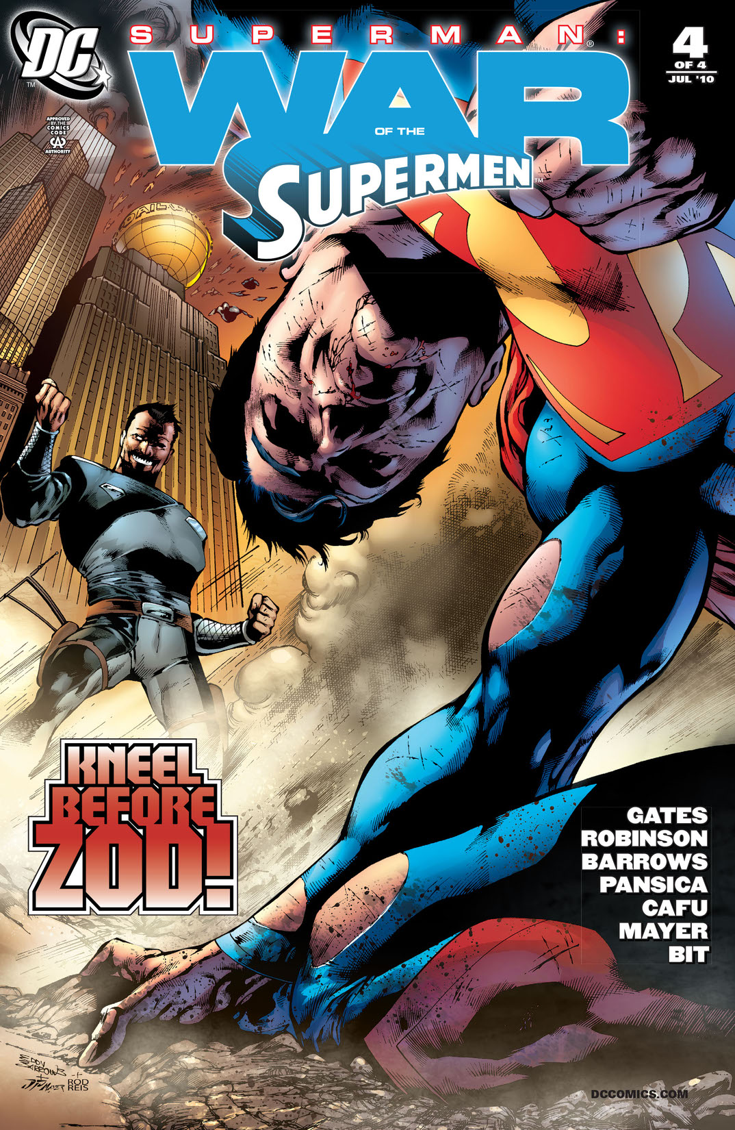 Superman: War of the Supermen #4 preview images