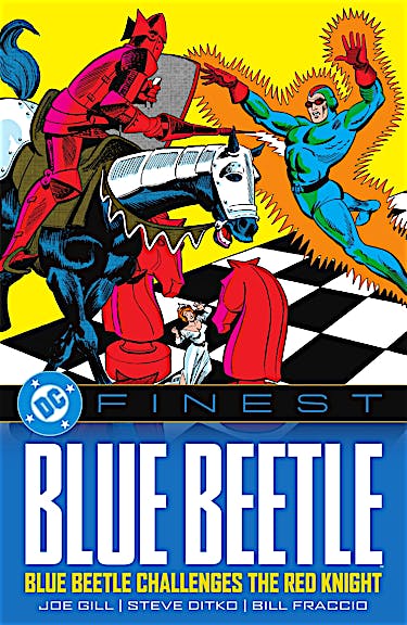 DC Finest: Blue Beetle: Blue Beetle Challenges the Red Knight preview images