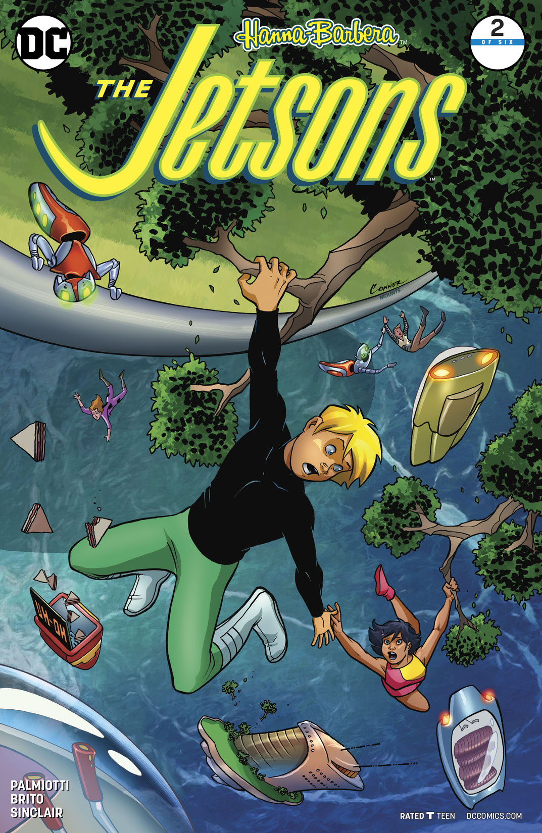 The Jetsons #2 preview images