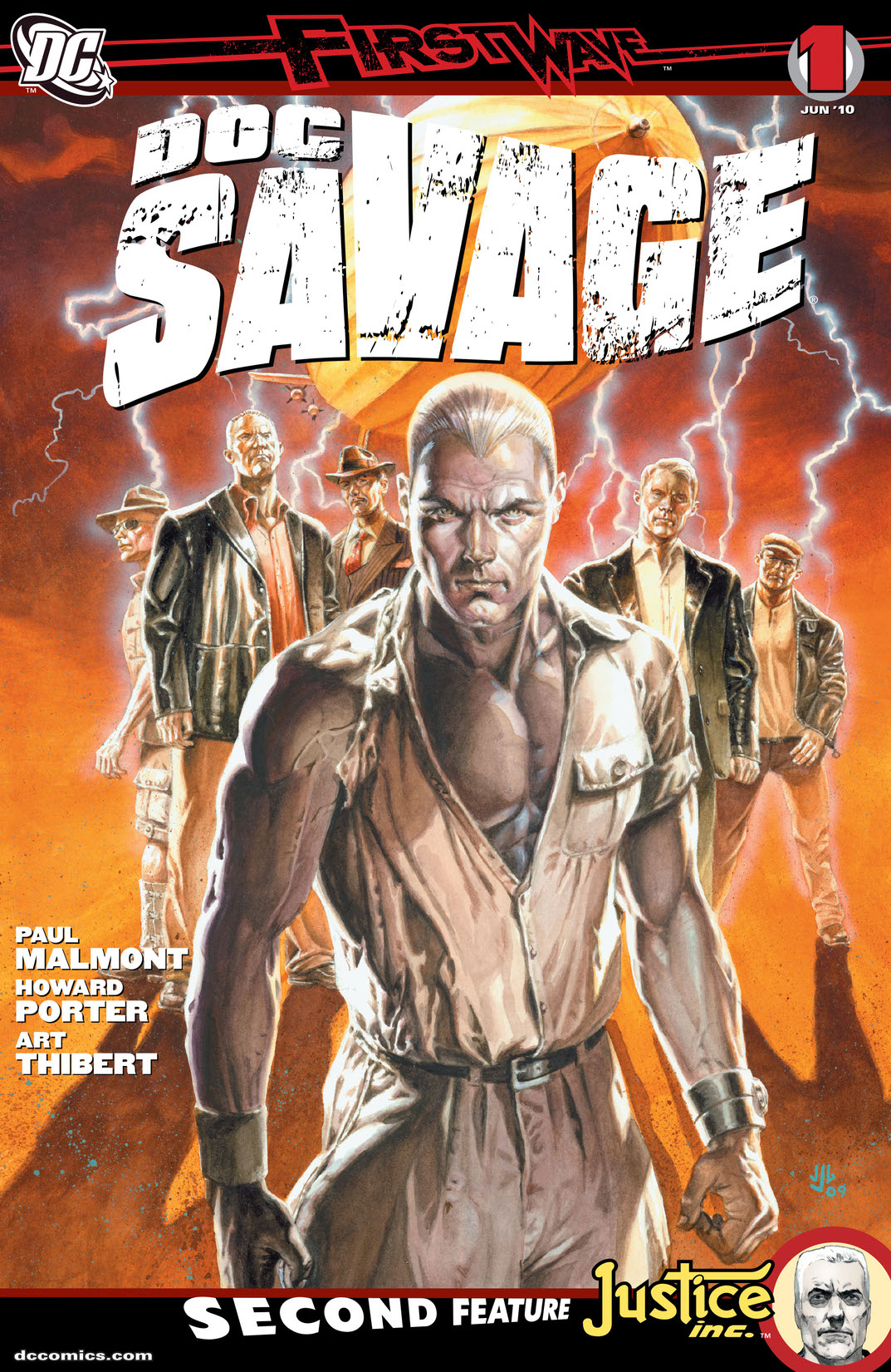 Doc Savage #1 preview images