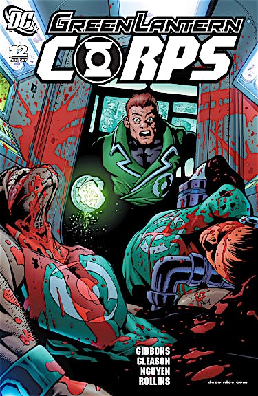 Green Lantern Corps (2006-) #12 preview images