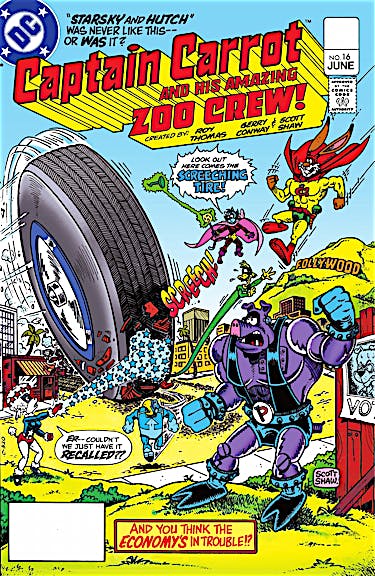 Captain Carrot and His Amazing Zoo Crew #16 preview images