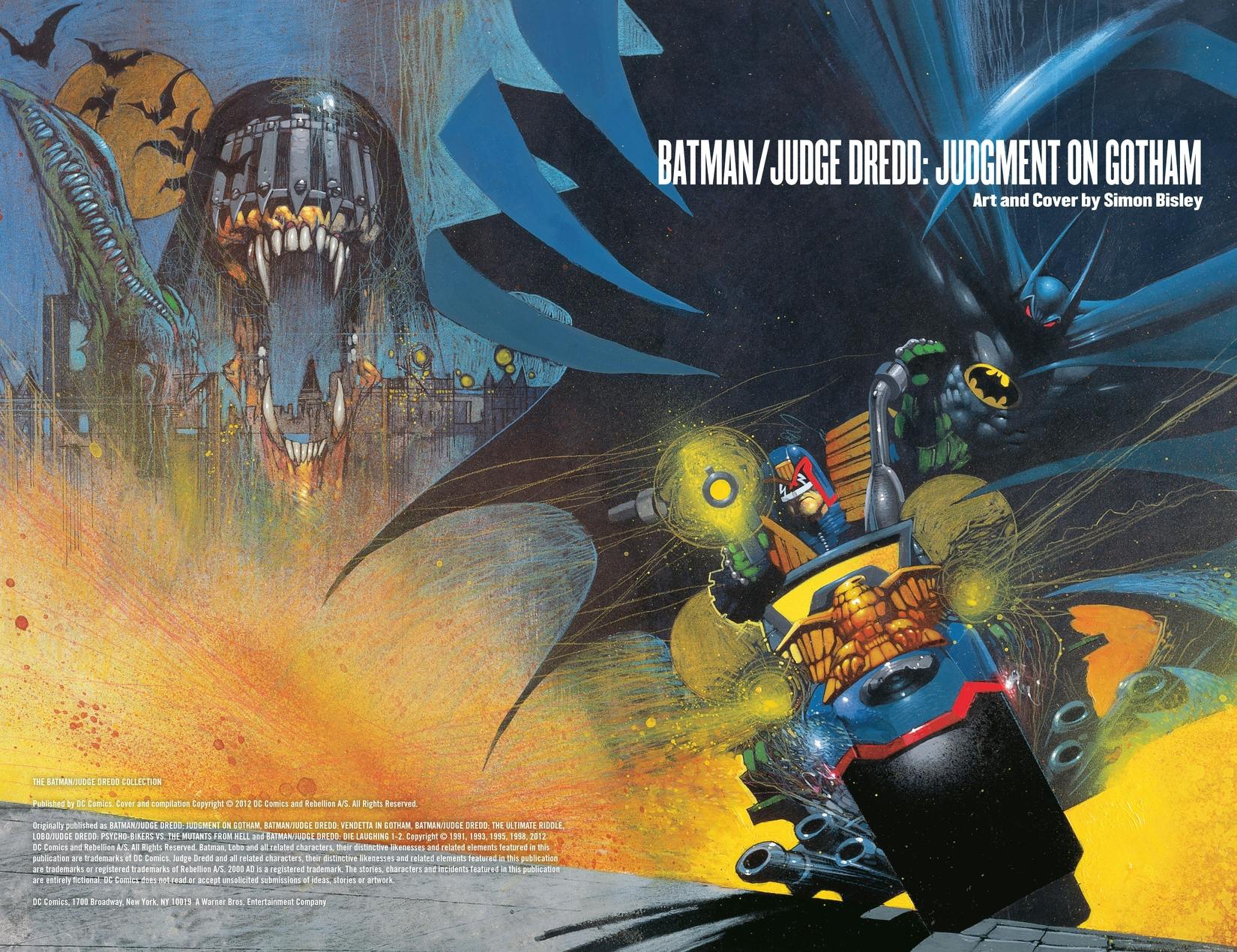 英語版　THE BATMAN JUDGE DREDO COLLECTION The Batman/Judge Dredd Collection: Grant, Alan, Wagner, John