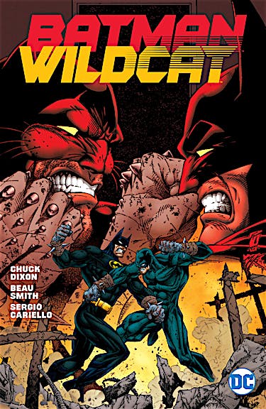Batman/Wildcat preview images