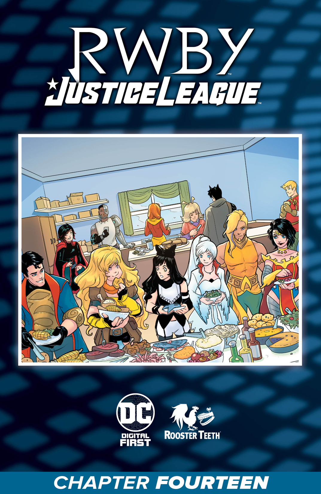 RWBY/Justice League #14 preview images