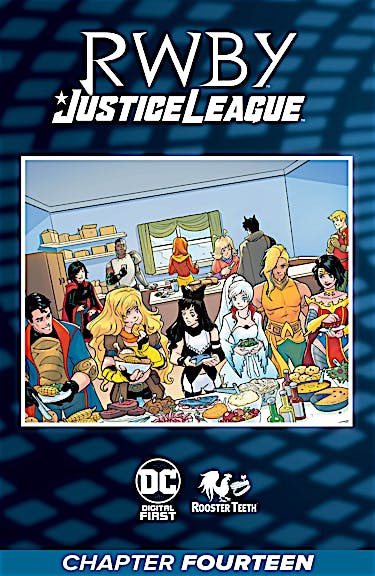 RWBY/Justice League #14 preview images