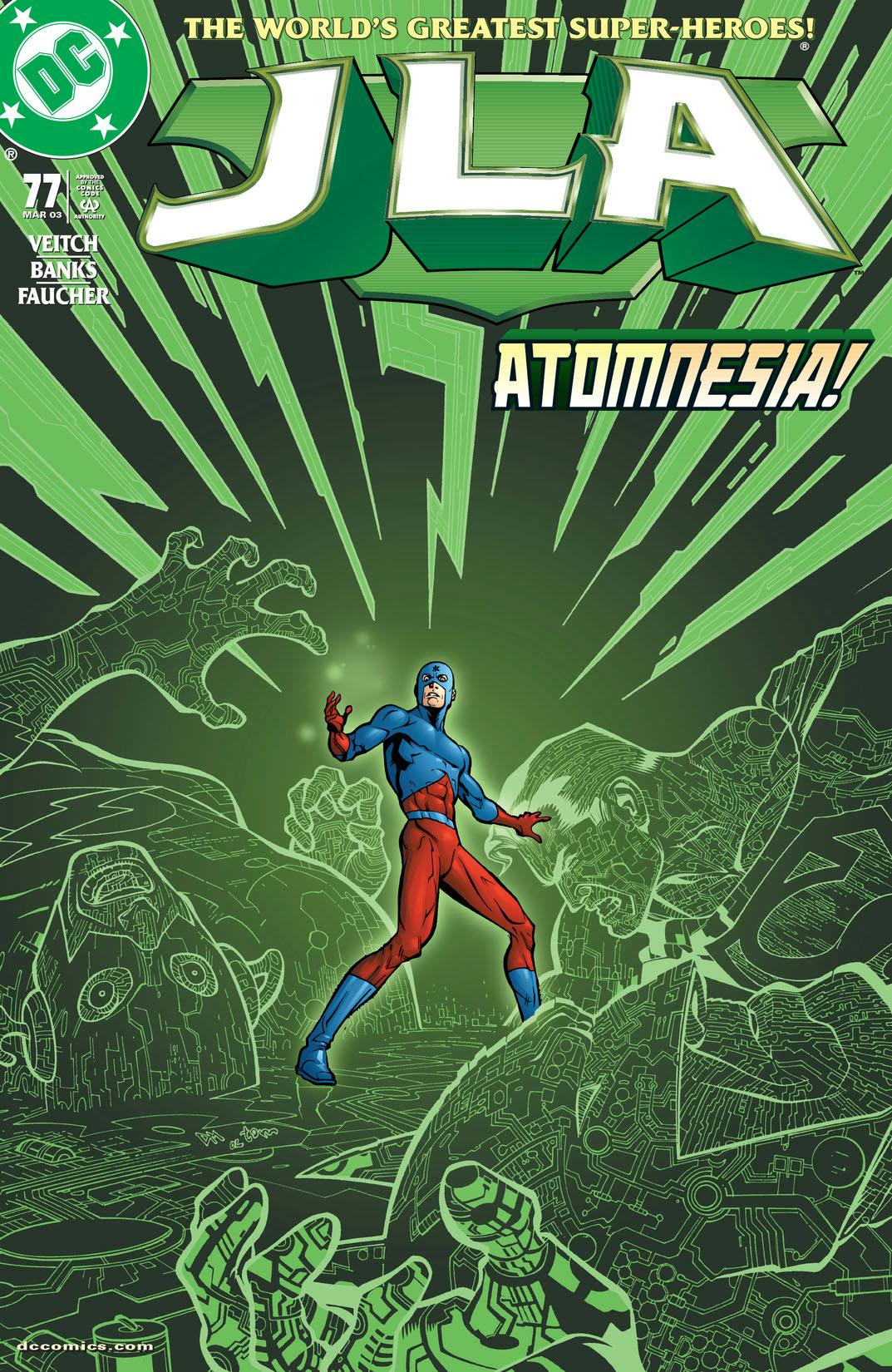 JLA #77 preview images