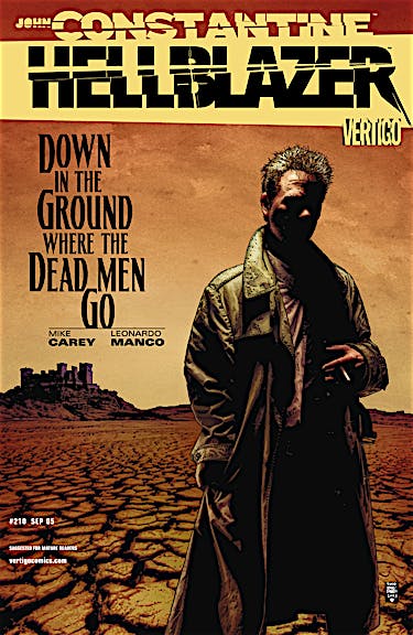 Hellblazer #210 preview images