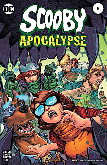 Scooby Apocalypse #5 preview images