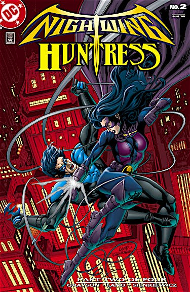 Nightwing and Huntress #2 preview images