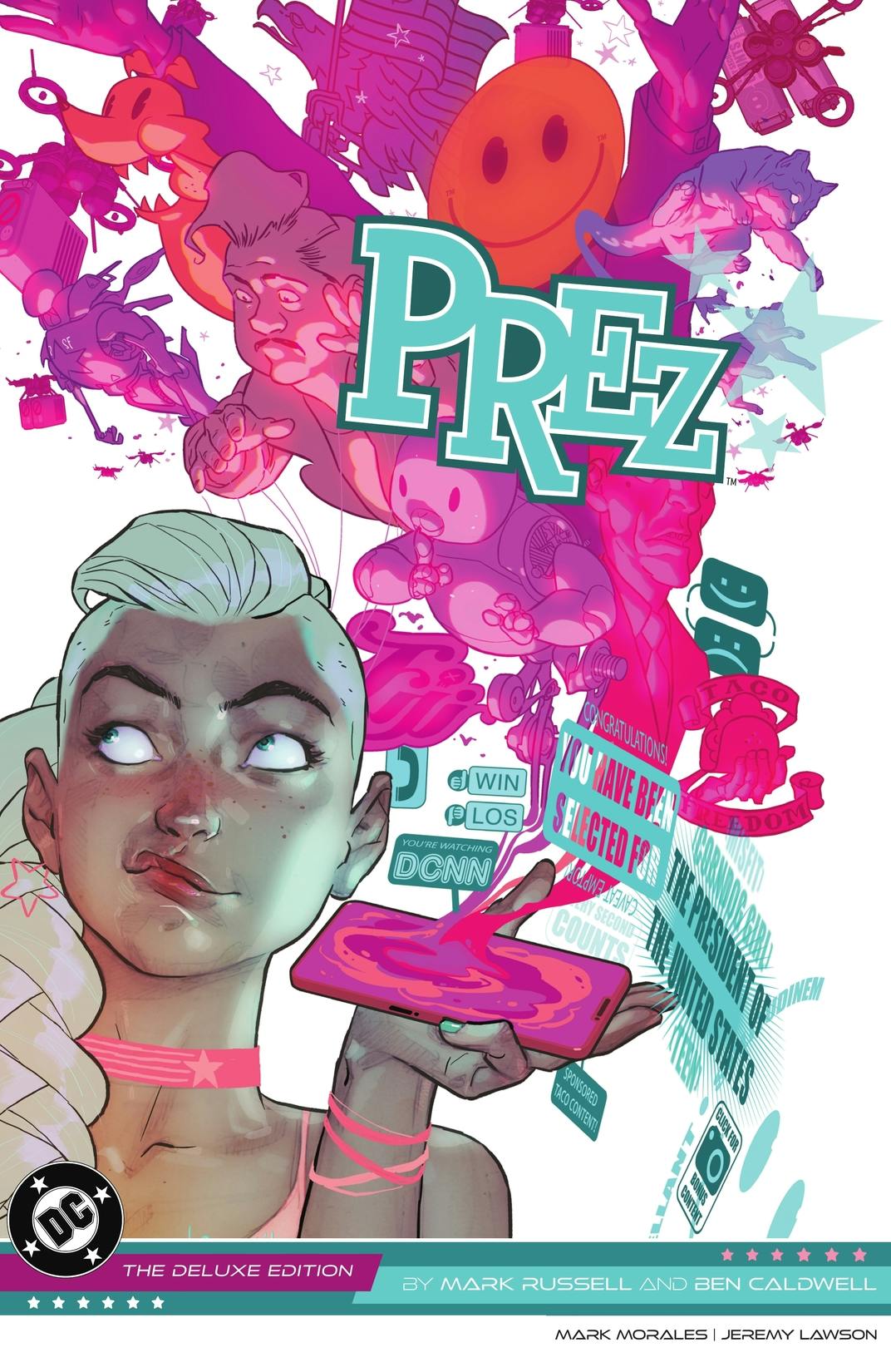 Prez by Mark Russell and Ben Caldwell: The Deluxe Edition preview images