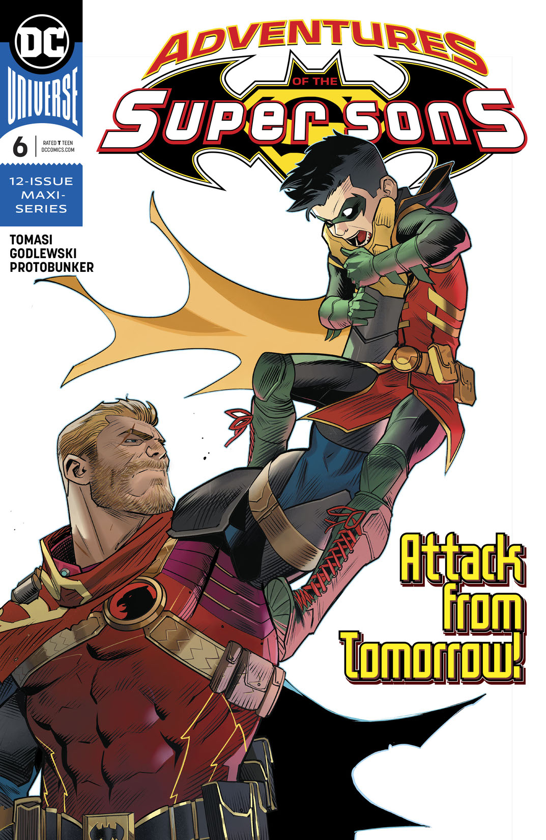 Adventures of the Super Sons #6 preview images