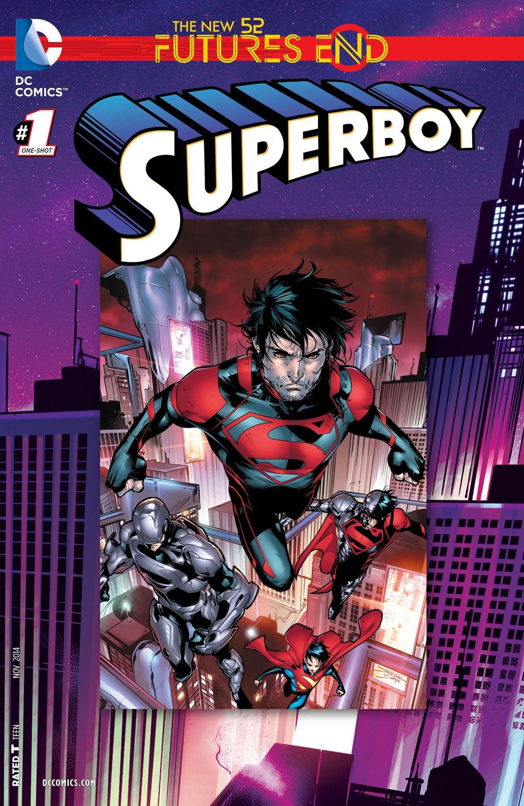 Superboy: Futures End (2014-) #1 preview images