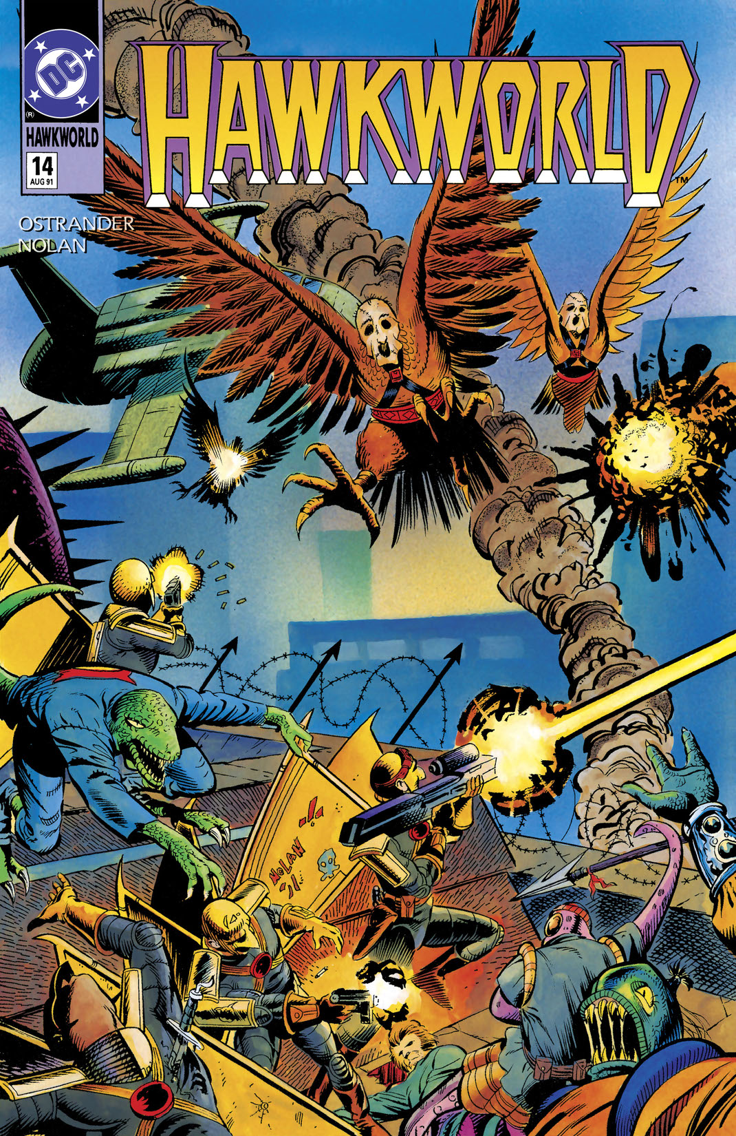 Hawkworld (1989-) #14 preview images
