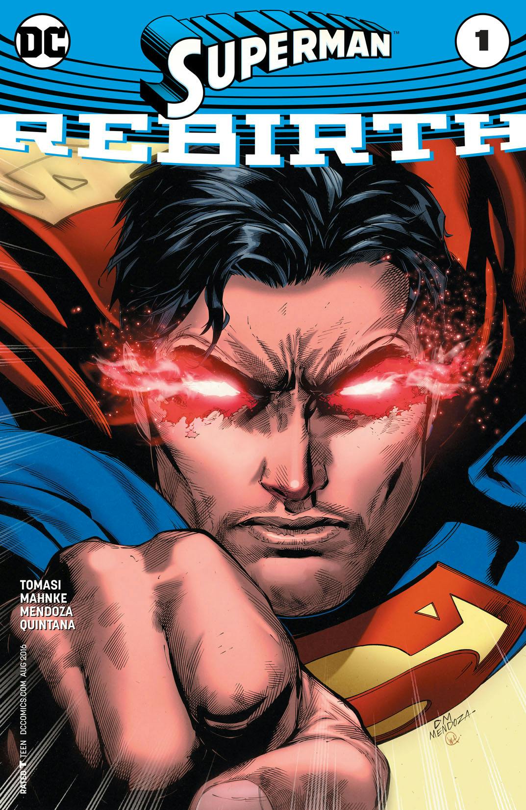 Superman: Rebirth (2016-) #1 preview images
