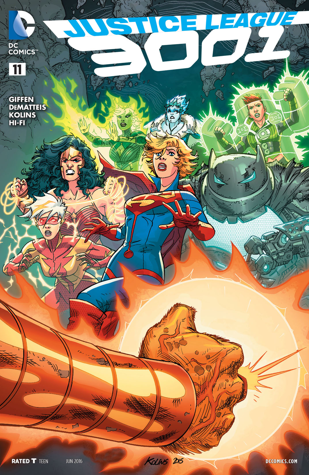 Justice League 3001 #11 preview images