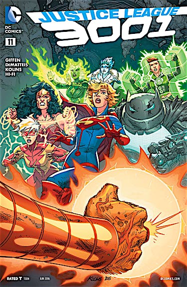 Justice League 3001 #11 preview images