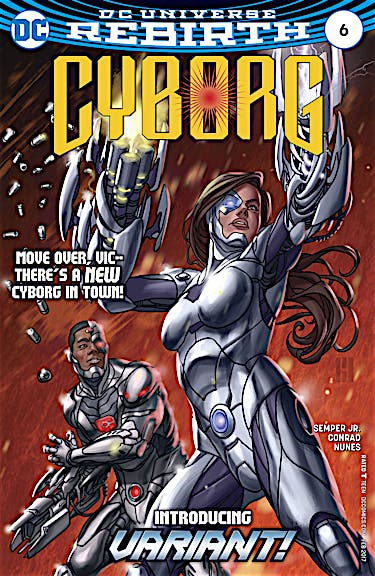 Cyborg (2016-) #6 preview images
