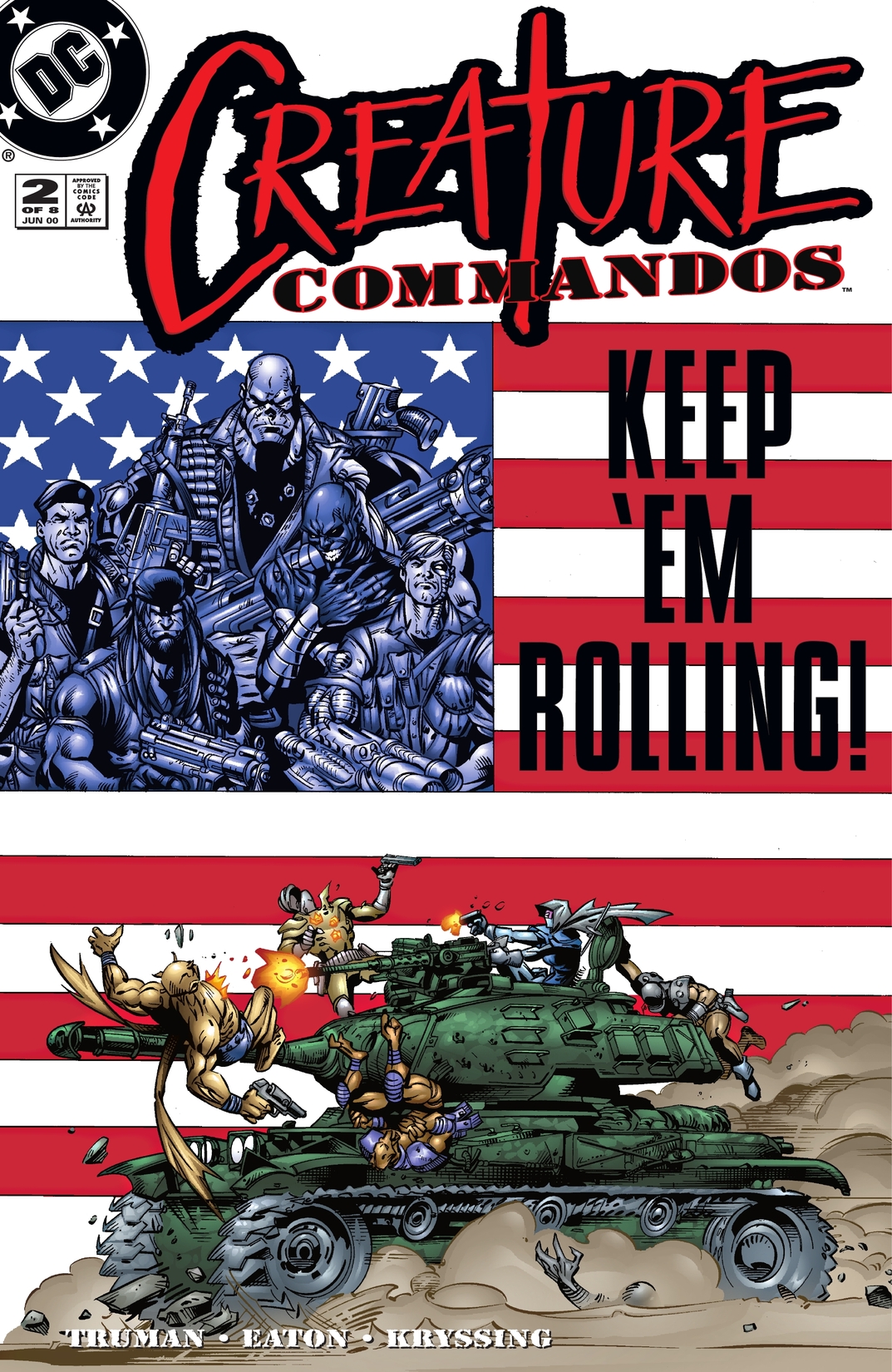 Creature Commandos #2 preview images