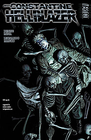 Hellblazer #222 preview images