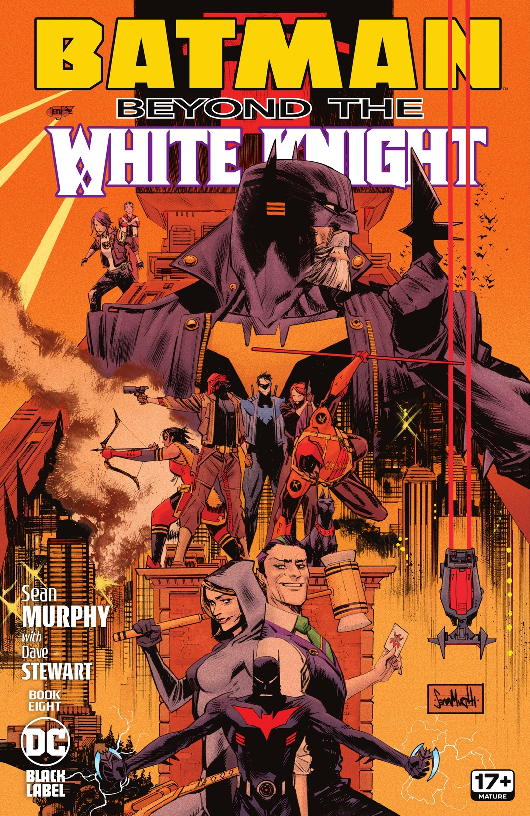 Batman: Beyond the White Knight #8 preview images