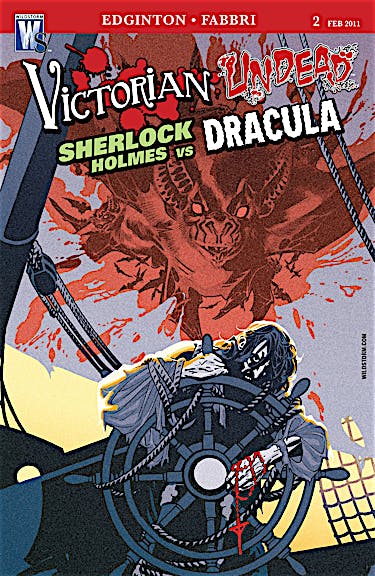 Victorian Undead II: Sherlock Holmes vs. Dracula #2 preview images