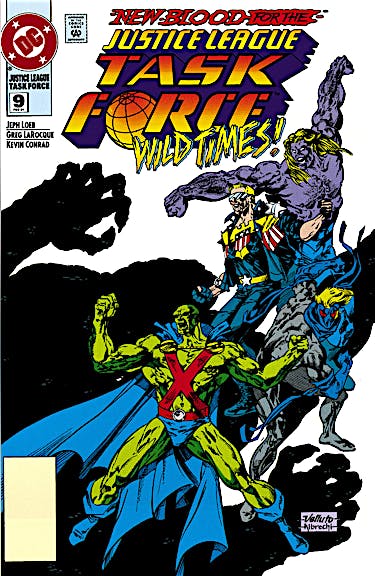 Justice League Task Force #9 preview images
