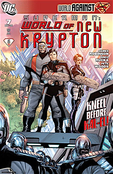 Superman: World of New Krypton #7 preview images