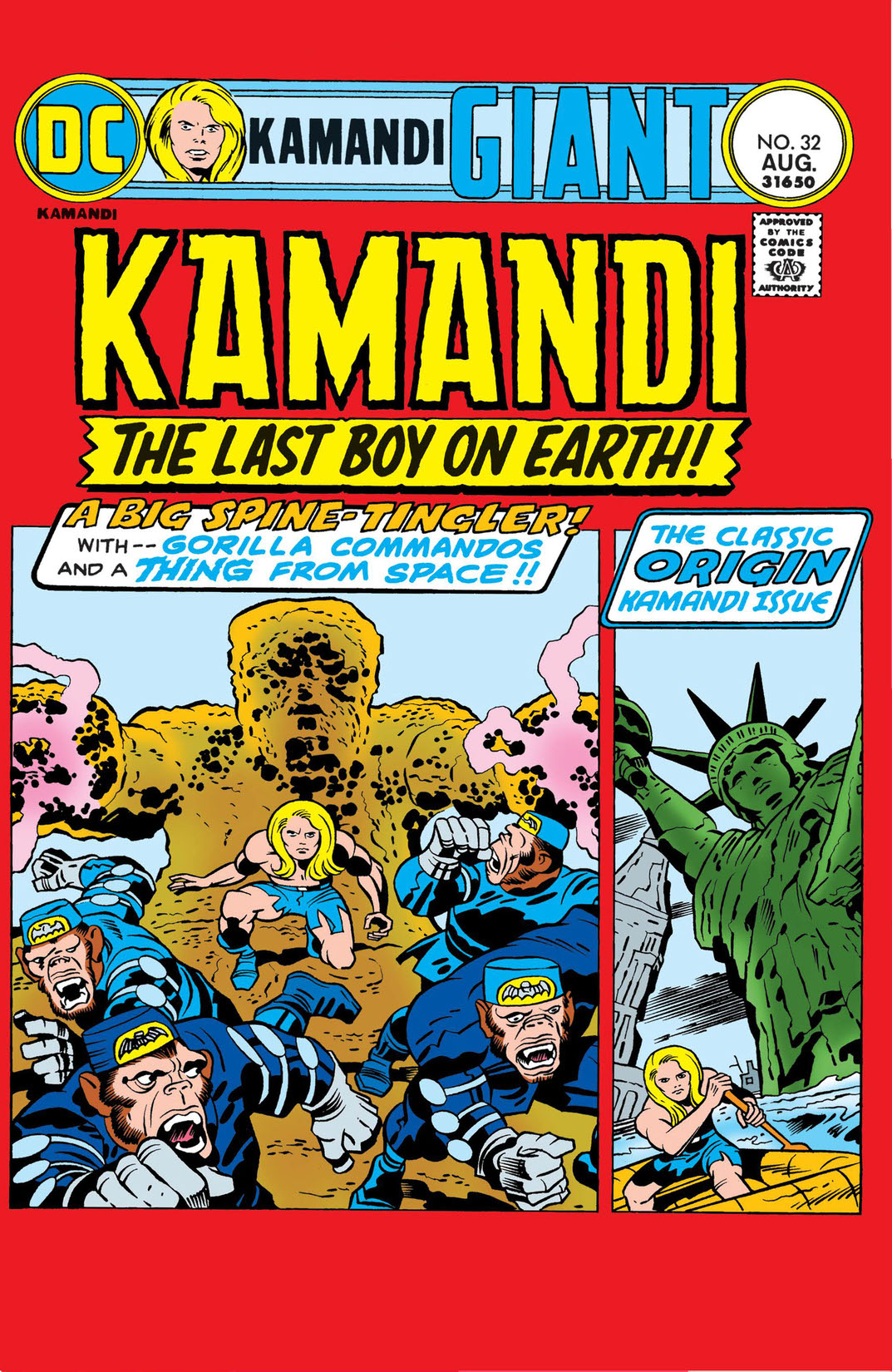 Kamandi: The Last Boy on Earth #32 preview images