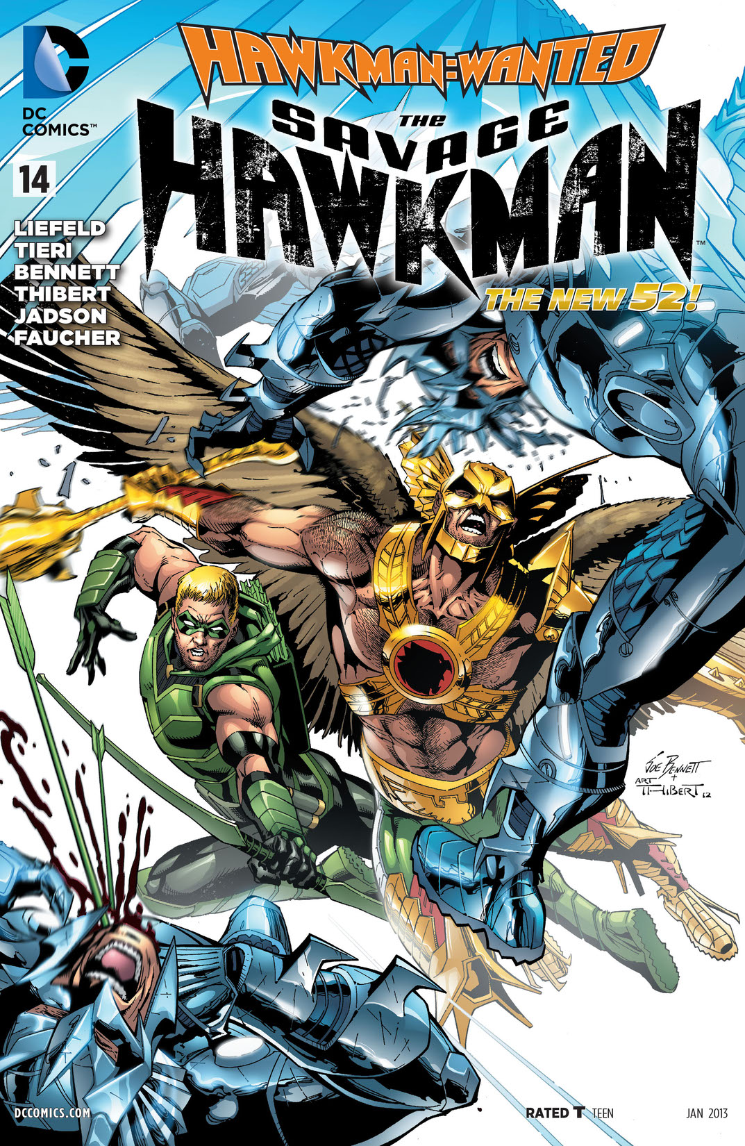 The Savage Hawkman #14 preview images