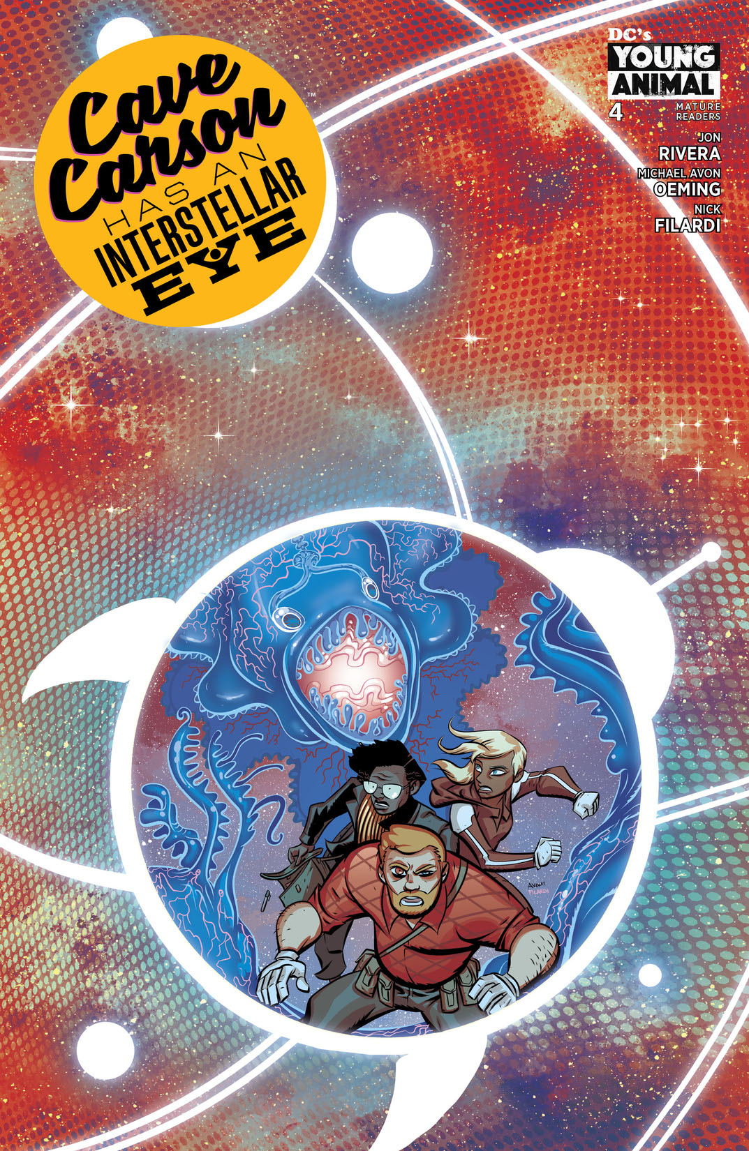 Cave Carson Has an Interstellar Eye #4 preview images