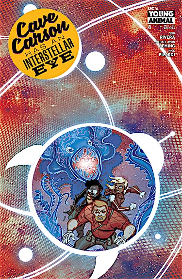 Cave Carson Has an Interstellar Eye #4