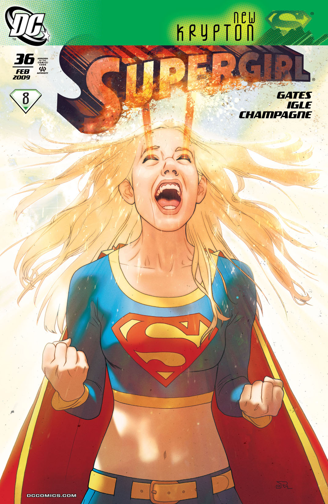 Supergirl (2005-) #36 preview images