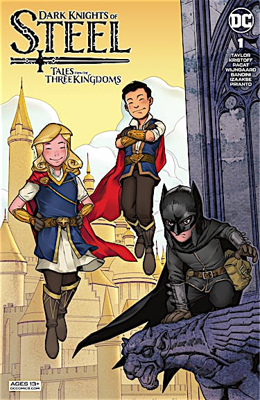 Dark Knights of Steel: Tales from the Three Kingdoms #1 preview images